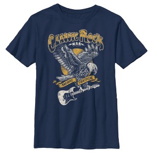 Boy's Lost Gods Classic Rock Music Festival Distressed T-Shirt - 1 of 4
