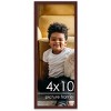 PosterPalooza | Panoramic Minimalist Brown Picture Frame - UV Acrylic, Foam Board Backing, Hanging Hardware - 2 of 4