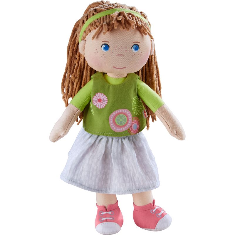 HABA Hedda 12" Soft Doll - Machine Washable with Embroidered Face, 1 of 10