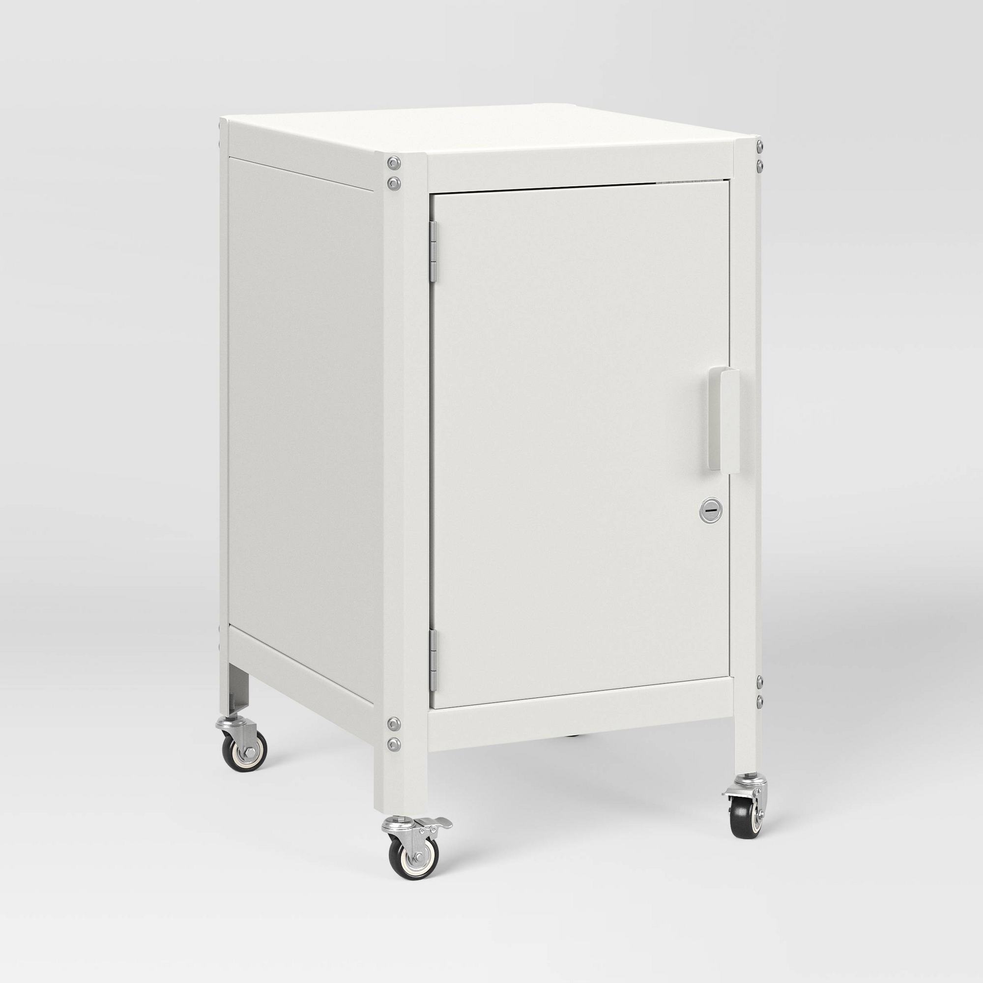 Dorm Metal Rolling Locker Storage Cabinet with Lock