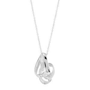 Silpada 'Tied Up' Pendant Necklace in Sterling Silver, 16" + 2" - 1 of 4