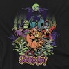Scoobydoo And Shaggy Chased By Monsters Kids T Shirt For Youth  Black  Small - 2 of 4