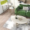 3pc Grand Canal Modern Coffee Table Set Champagne - miBasics - 3 of 4