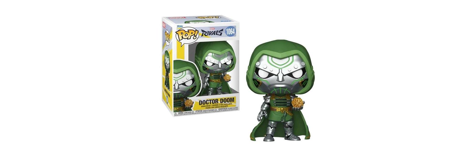 Funko Pop! Games: Marvel Rivals - Doctor Doom - Vinyl Figure #1064 #83991
