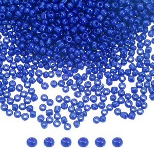 Unique Bargains Loose DIY Earring Necklace Making Glass Round Beads 12000 Pcs - 1 of 4