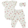 Milkberry Soft Rayon of Bamboo Jogger Set for Baby Girl, Gifts for Baby Shower - 2 of 4
