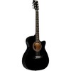 Rogue RA-090 Concert Cutaway Acoustic-Electric Guitar - 3 of 4