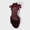 Women’s Miriam Heels – A New Day™ Burgundy - 3 of 4
