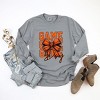 Simply Sage Market Coquette Basketball Bow Game Day Stacked Garment Dyed Long Sleeve - 3 of 4