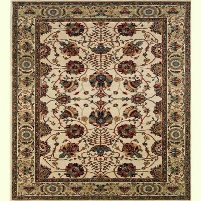 Oriental Weavers Ariana 431O3 Ivory/ Red Indoor Area Rug - 5'3" x 7'9"