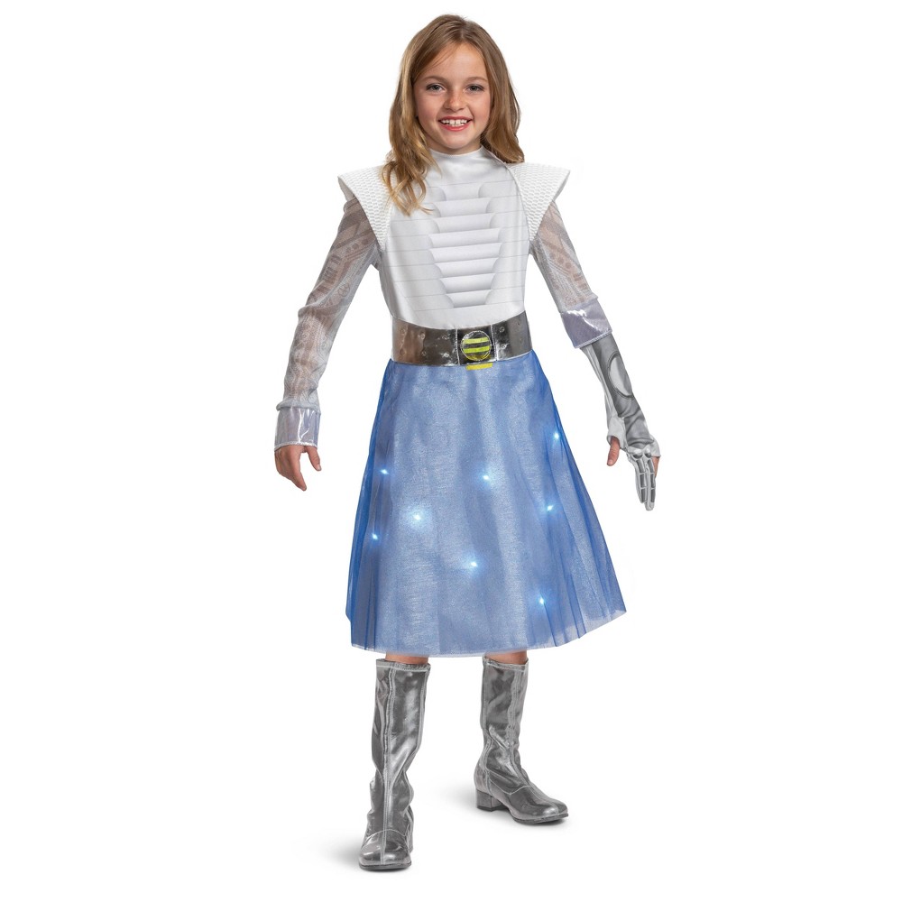 Halloween Kids' Disney Zombies 3 Addison Wells Graduation Light Up Halloween Costume Dress S (4-6x)