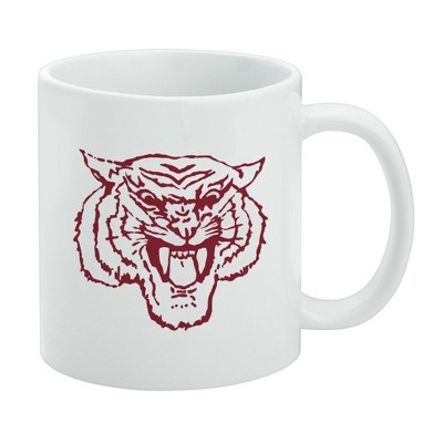 Morehouse College Secondary Logo Ceramic Coffee Mug Novelty Gift Mugs for Coffee Tea and Hot Drinks 11oz White