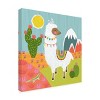 Trademark Fine Art - Tina Finn Lovable Llama Canvas Art - 4 of 4