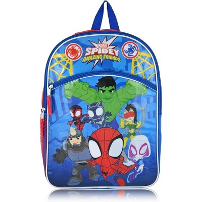 Marvel Boys Avengers and Spider-Man School Backpacks For Kids