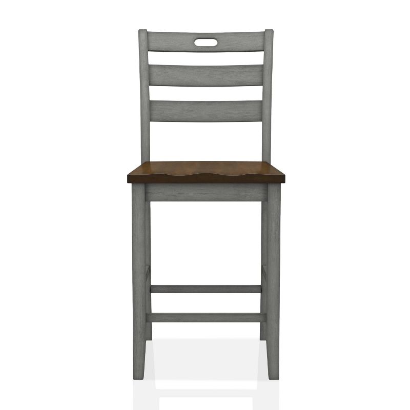 2pk Danforthe Ladder Back Counter Height Chairs - HOMES: Inside + Out, 4 of 6
