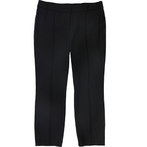 Alfani Womens Crochet-Trim Casual Cropped Pants - 1 of 2