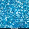 John Bead Czech Glass Seed Beads Bag Arts & Crafts Embellishments Light Blue Assorted Mix 50 Grams - 3 of 4