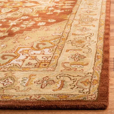 Handmade Tufted Blue Wool 6' x 9' Area Rug