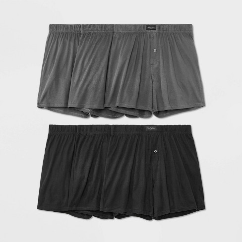 Men's 5+1 Bonus Pack Knit Boxer - Goodfellow & Co™ Black S