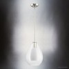 Urban Ambiance Luxury Casual Indoor Pendant,  14-1/4''H x 9-7/8"W x 9-7/8''D,  Brushed Nickel Finish, UHP4930 - 3 of 4