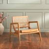 Ender Rattan Accent Chair - ACH1013 - Safavieh - 3 of 3
