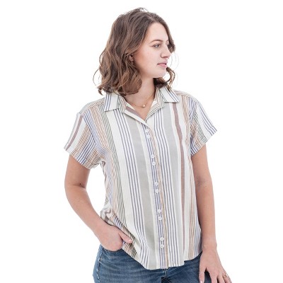 Old Ranch Brands Women's Aviana  Organic Camp Shirt