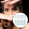 Unique Bargains Irregular Face Rhinestone Stickers 1 Pc - 2 of 4