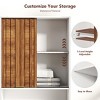 Skyzoo Over-the-Toilet Storage Cabinet，Space-Saving Bathroom Organizer for Small Spaces, White - 4 of 4