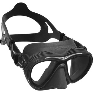 Cressi Quantum Dive Mask - Anti-Fog Thermoregulation Tech, Enhanced Downward Vision, Compact Italian Design - 1 of 3