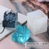 JDICTION Mountain Resin Molds (3Pcs) - Iceberg Silicone Molds for Epoxy Resin, DIY Micro Landscape, Polymer Clay Crafts & Paperweight - 2 of 4