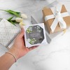 Pavilion Gift Company - Godmother - 3.5" Square Keepsake Jewelry Necklace Bracelet Earrings Ring Floral Dish Tray Religious - 4 of 4