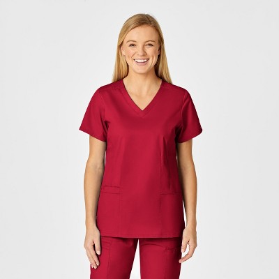 Wink WonderWORK Women's Shaped V-Neck Scrub Top