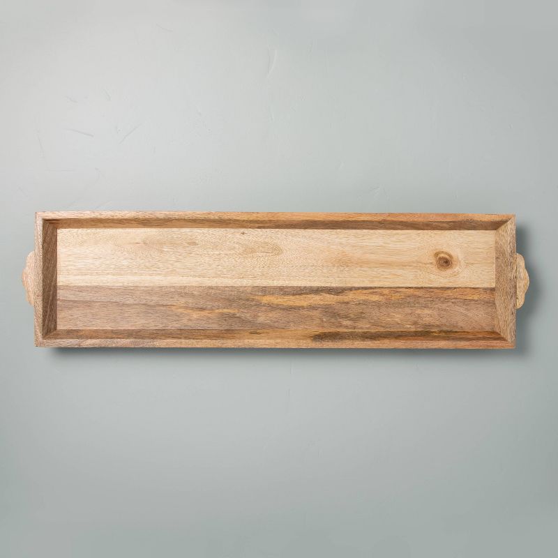 Carved Wood Tray - Hearth & Hand™ with Magnolia, 1 of 12