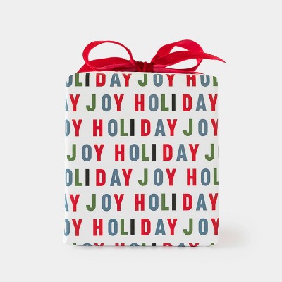 Colorful Holiday Joy Gift Wrap - Sugar Paper™