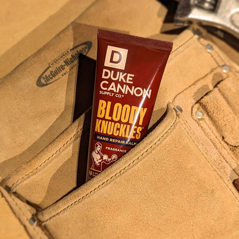 Duke Cannon Supply Co. Bloody Knuckles Fragrance Free Hand Repair Balm - 3oz, 4 of 7