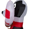 Gemmy Christmas Inflatable Dogs Sharing a Candy Cane Scene, 4.5 ft Tall, Multi - 4 of 4
