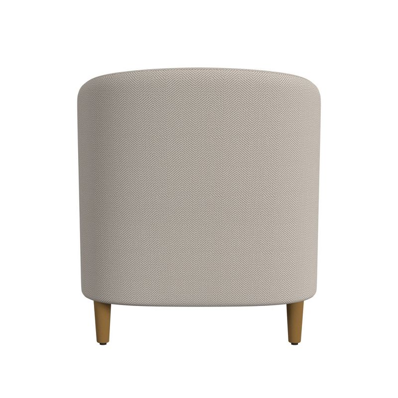 Modern Woven Barrel Accent Chair - HomePop, 6 of 12