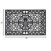 Calloway Mills AZ900083048 Pineapple Heritage Rubber Doormat, 30" x 48" - 3 of 4