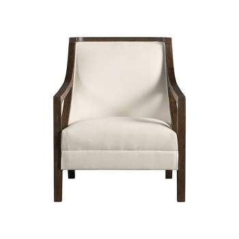 Dayna Accent Chair with Brown Frame - Picket House Furnishings