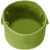 Colonial Mills Simply Home Solid - Bright Green 14"x14"x10"  100% Polypropylene Round - 3 of 4