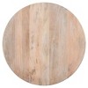 Kyrith Round Coffee Table - Burnt White - Safavieh - 3 of 4