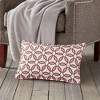 Kensington Garden 14"x22" Oversize Rings Cotton Canvas Lumbar Throw Pillow - 2 of 3