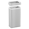 iTouchless Open Top Trash Can with Dual AbsorbX Odor Filters 21 Gallon Silver Stainless Steel - image 4 of 4