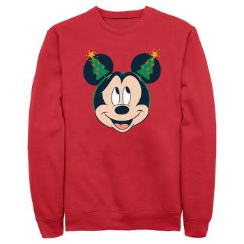 Men's Mickey & Friends Christmas Tree Ears Sweatshirt