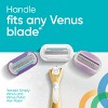 Venus Deluxe Smooth Gold Women's Razor Handle + 2 Blade Refills - 2 of 4