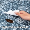 Acekool 5x7 Washable Rug – Vintage-Inspired Non-Slip Carpet, Ultra-Thin Floor Mat for Living Room & Bedroom, - 4 of 4