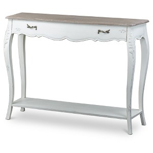Bourbonnais Wood Traditional French Console Table - Baxton Studio - 1 of 4