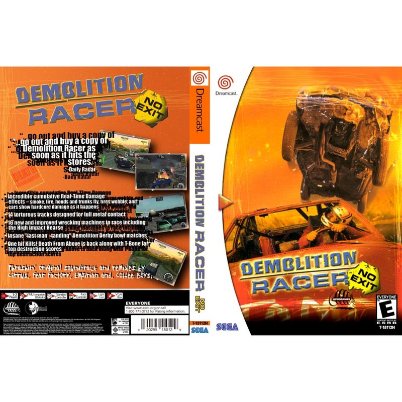 Demolition Racer No Exit - Sega Dreamcast, 2 of 3