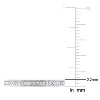 EVERLY JEWELRY | 10K White Gold 1/10 CT TW Diamond Anniversary Band - 4 of 4