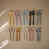 Mushie Dinnerware Fork and Spoon Set - image 3 of 4